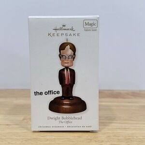 2011 Hallmark Ornament Michael Scott Bobblehead W/Sound The Office NEW